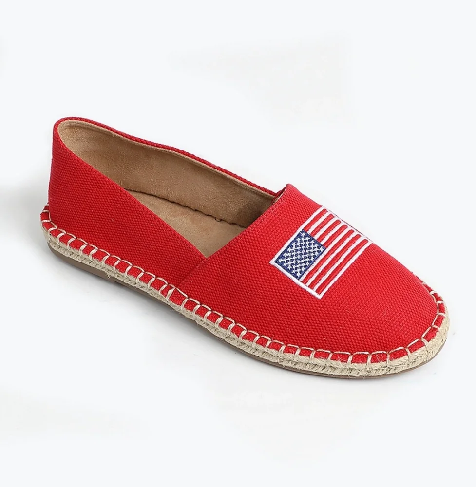 🆕️ SiperCush Ivy Slip-On Espadrille Flats - Picture 1 of 8